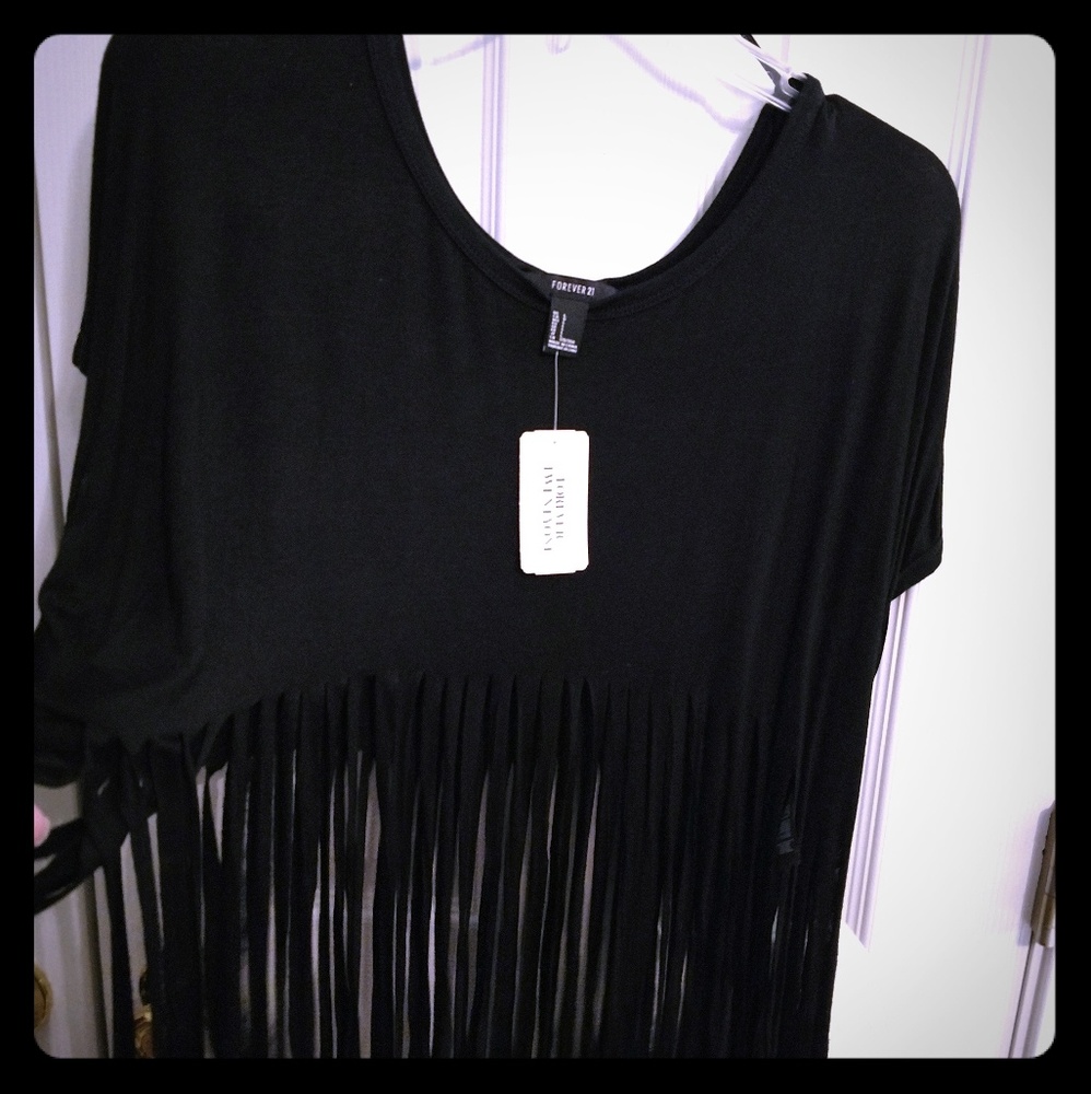 Forever 21 | Fringe Tee | NWT